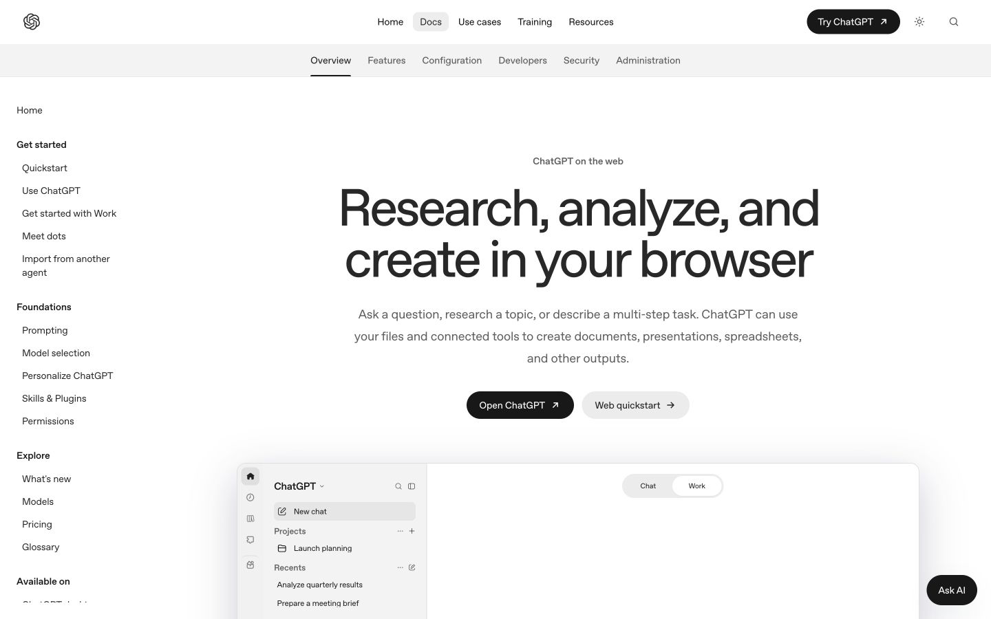 Chatgpt Web public page captured at a desktop viewport
