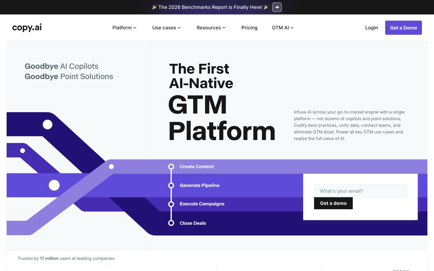 Copy Ai public page captured at a desktop viewport
