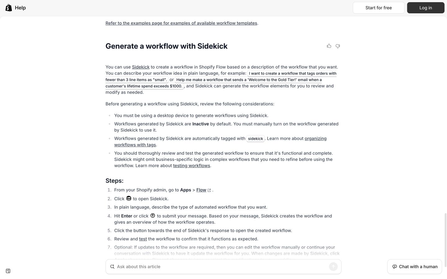 Flow public page captured at a desktop viewport