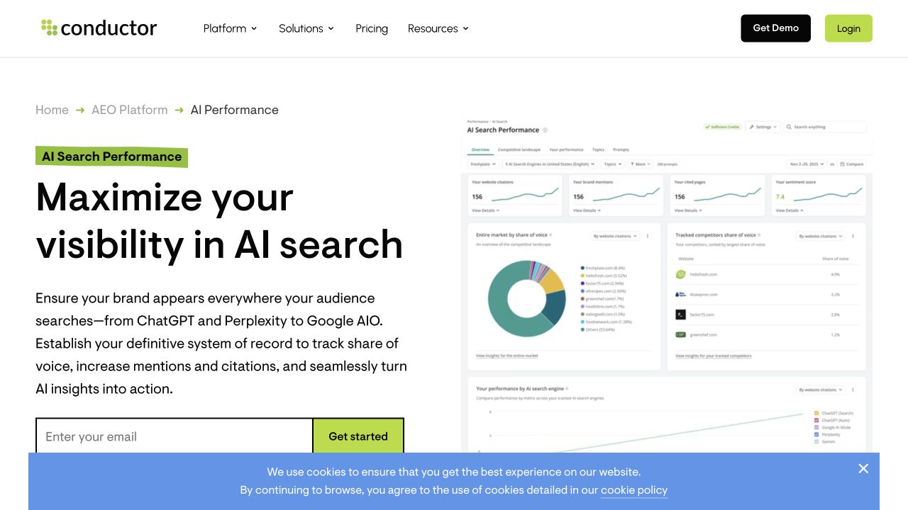 Conductor public source page at a desktop viewport