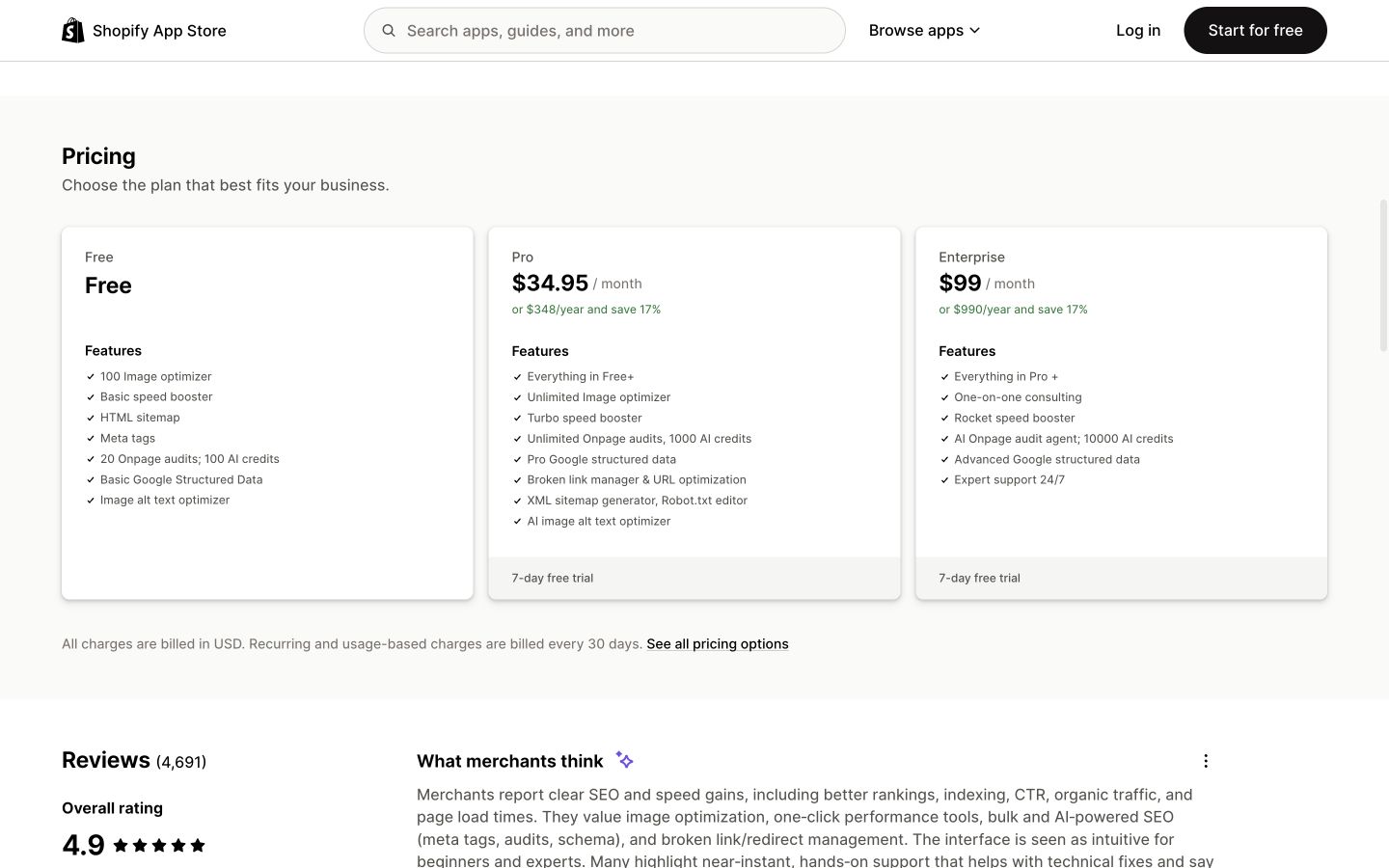 Shop Avada public page shown at a desktop viewport