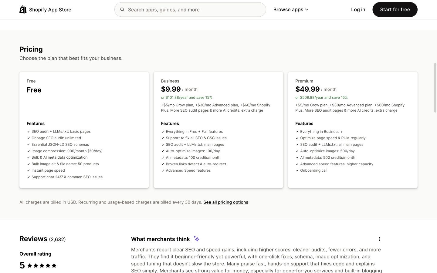 Shop Tapita public page shown at a desktop viewport
