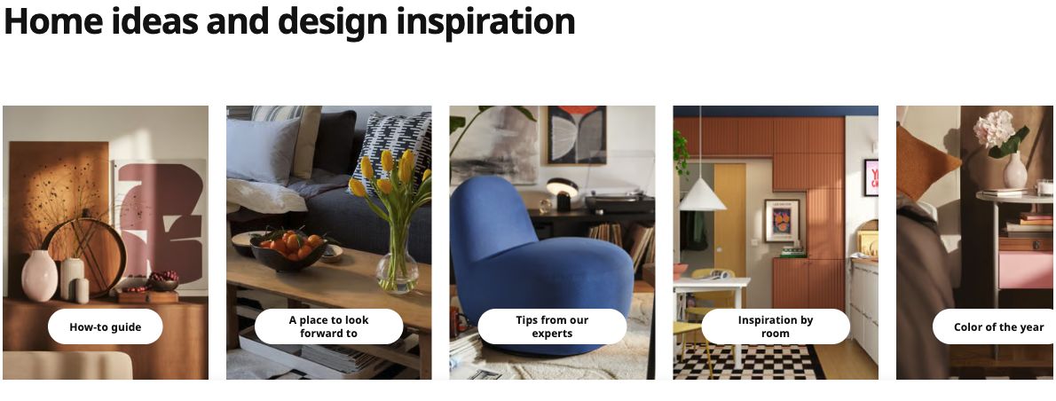 IKEA home ideas hub presents how-to guidance, expert tips, and inspiration by room